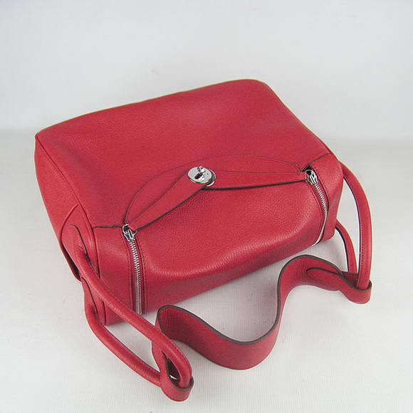 High Quality Replica Hermes Lindy 26CM Shoulder Bag Red - Click Image to Close